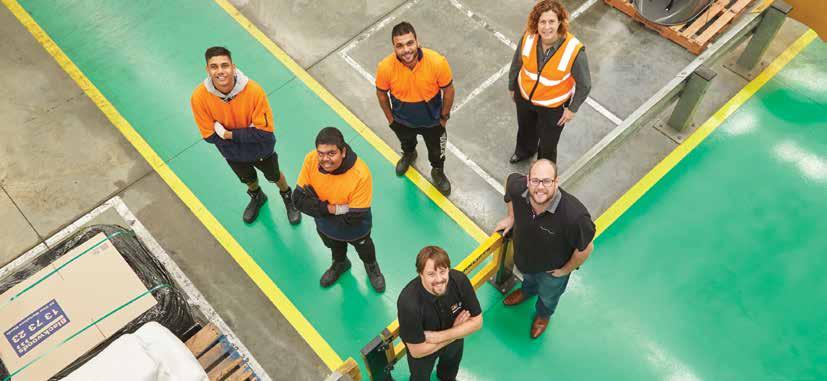 Operating and financial review Industrials Industrials Industrial and Safety The number of Indigenous employees in the Industrials business increased from one per cent in 2016 to three per cent in