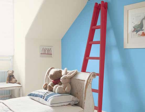 10 Let your kids help you to choose colours for their own room.