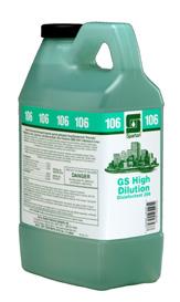 2 Liter Concentrates GS Neutral Disinfectant Cleaner 103 A neutral ph, quaternary disinfectant cleaner formulated to kill a broad spectrum of microorganisms.