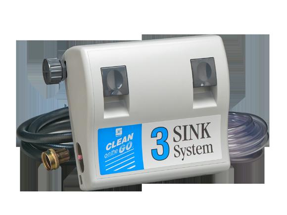 valve technology, Spartan s Clean on the Go 3-Sink System is an