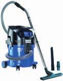 The variable speed control allows you to adjust the suction power to the specific application.