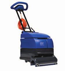 The cable-operated SCRUBTEC 234 C is light and portable and it cleans both forward and reverse.