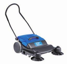 FLOORTEC 480 M Manual sweepers FLOORTEC 480 M walk-behind sweeper is the ideal solution for sweeping small amounts of dry dirt, sand, gravel, cans, bottle caps and cigarettes on indoor and outdoor