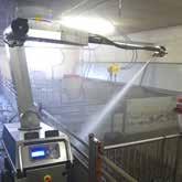 The easy to program MULTICLEANER 7-53 is an automatic washing robot with a built in high pressure washer. The MULTICLEANER is capable of doing 80% of the cleaning tasks in sheds.