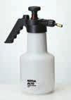 Liquid sprayers 1.5 8P 5S 10SP 20S Technical data 1.5 8P 5S 10SP 1) 20S Pump pressure (bar) 2 4 6 6 6 Tank capacity (l) 1.