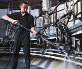 pipework system, allowing one or more users to clean at long distances away from the machine.