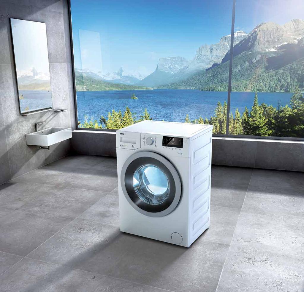 Freestanding Catalogue Washing Machines Beko Superia Line Inspired by nature, designed to care. The most effective way of washing.