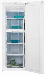 volume: 237 lt 5 compartments, 2 flaps Ice cube tray Net volume: 197 lt 4 compartments, 2 flaps Ice cube tray Energy consumption: 274 (kwh/year) Energy consumption: 242 (kwh/year)
