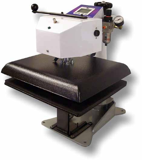 This shuttle is solid aluminum, holding any heavy or rigid imprintable products as well as fabrics without concern.