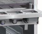 RADIANT SmOKE BROIlERS FEATURES n Individually controlled 20,000 BTU/hr. (6 KW) stainless steel burners located every 5" (127 mm) with individual controls.