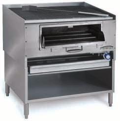 Equipment Stands feature stainless steel tops and legs.