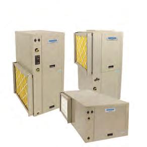 PACKAGED UNITS VERTICAL UPFLOW/VERTICAL DOWNFLOW/HORIZONTAL Heating and Cooling Products Efficiency Up to 4.6 COP and 30.