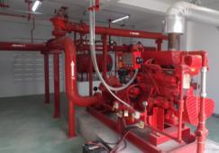 However, in order to maximize the fire suppression to full effectiveness, there are two recommendations in the installation of the automatic fixed foam fire suppression system that EGAT found during