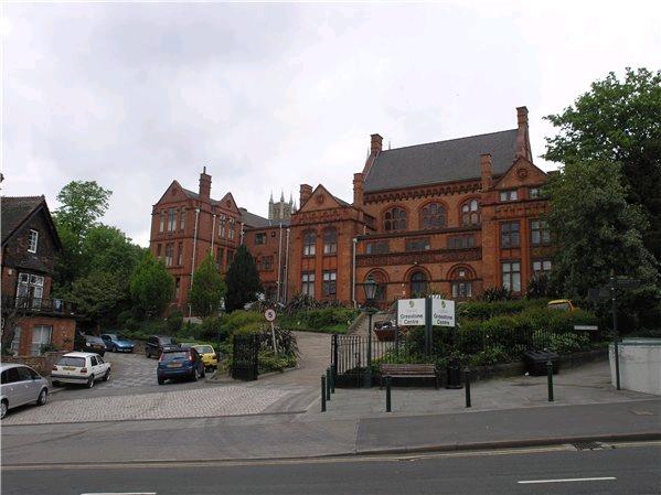 Figure 5: Lincoln College of Art and Design is built in the Renaissance Revival style, and is highly decorative in form with a plethora of terracotta dressings in the form of moulded bands, friezes,