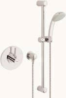 161 HP Built-in thermostatic shower mixer 34 143 HP Exposed thermostatic shower mixer 34 155 HP Exposed thermostatic bath/shower mixer 18 153