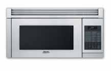 Convection Microwave Hood 30" width Convection and microwave cooking are not mutually exclusive. This model even pre-heats. Stock the bake sale with perfectly fluffy cakes, muffins, and breads.