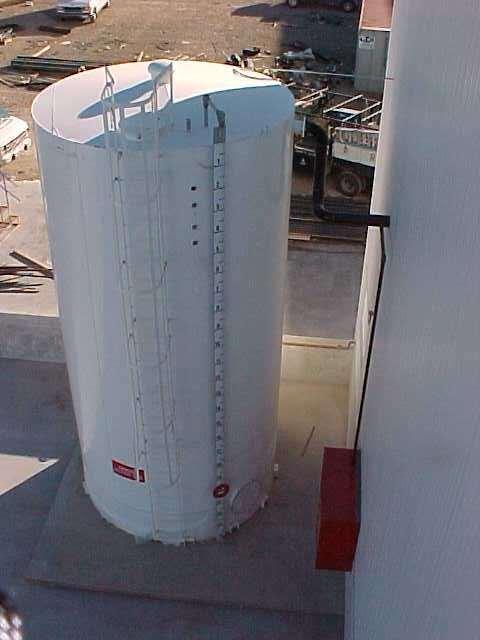 Water diffusion tanks, pros/cons: Do you really want your last line of defense before a release from the system to be located 30 feet under water?