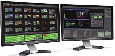 Broadcast facility monitoring with icontrol The Grass Valley icontrol system is ideal for monitoring broadcast