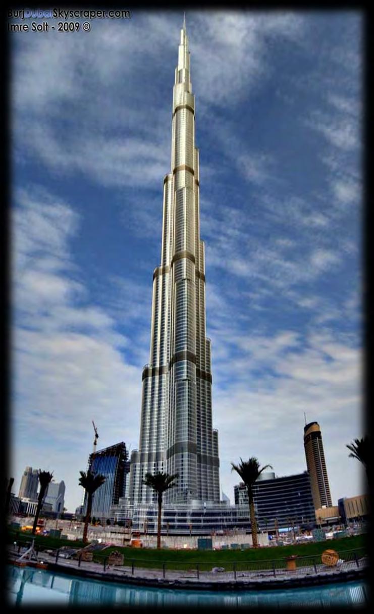 Burj Khalifa Occupancies: Lobbies, Public Assembly (Floors 1 3) Hotel Guest Rooms & Suites (Floors 1-39) Residential Units (Floors 43-72) Luxury Residential Units (Floors 76-109) Office (Floors