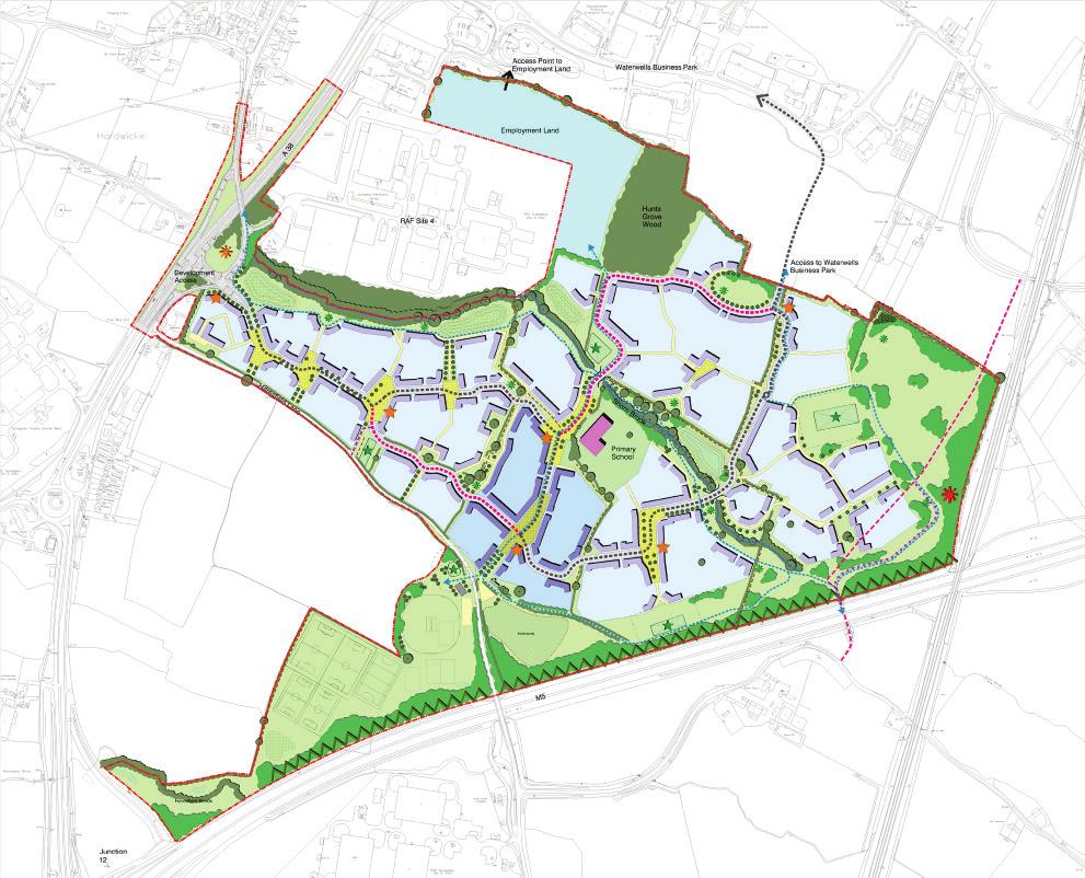 Services and Utilities Socio-Economic Impacts Outline Planning Application Masterplan Enquiries have been made with the utilities companies regarding the provision of services for the development.