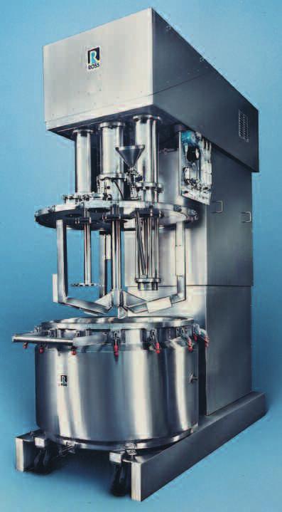 Sanitary Model VMC-200S Ross is often the manufacturer of choice for those who require the ultimate in design for critical sanitary mixing and dispersion applications.