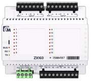 TM ZX16D 16 Zone/Input Expansion Module See features common to all Imperial DIN modules on page 4 Compatible with Imperial and Digiplex EVO 16 addressable zones LED zone status display Set a