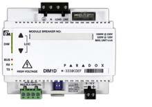 TM Home Automation Modules DIM1D 1-Channel Light Dimmer Module See features common to all Imperial DIN modules on page 4 One high-voltage channel for: - Phase control dimming - Mark X fluorescent