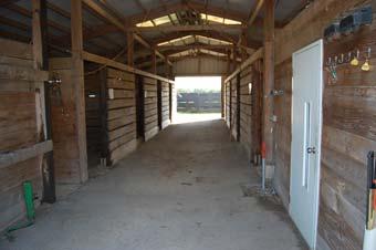 Converted Tobacco Barn Stalls