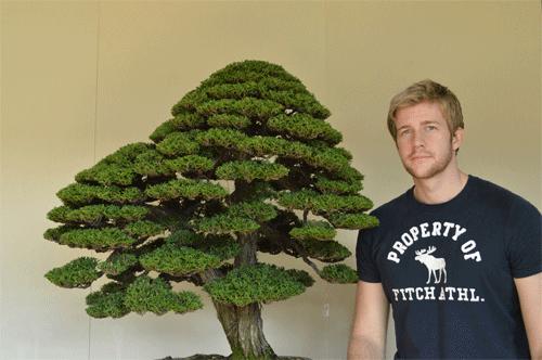 Bjorn Bjorholm was born and raised in East Tennessee, USA at the foothills of the Smoky Mountains, which undoubtedly played a major role in his love of nature and eventual involvement in bonsai