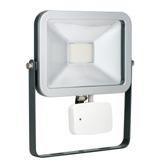 18 LED Floodlights FLS Sensor Series Perfect for general security illumination, this discrete slimline design with microwave sensor is suitable for residential and commercial exterior applications.