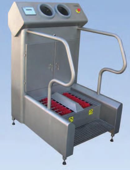 The turnstile unit allows entrance only to people who have successfully completed the disinfection procedure and thus guarantees perfect hygiene. Compact dimension make this unit usable everywhere.