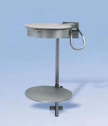 Refuse sack holder ABF/SW The stand is appropriate for hanging of 120 l rubbish bin bags (size 700 x 1100 mm).