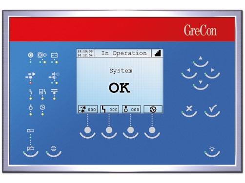 Multi-Touch Panel for Fast and Easy Operation of Spark Extinguishing Systems The user-friendly operation surface of the 10 colour display with multi-touch function allows quick access to all relevant