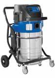 ATTIX 965-21 SD XC - Single-phase wet & dry vacs Two-motor performance for heavy-duty cleaning Dual-motor industrial performance High quality stainless steel container with steel chassis Washable PET