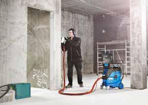 With innovative filtration system, improved performance, robust design and dust class M/H certification, this range represents a superior solution for professional customers looking for a reliable