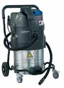 TYPE 22 - Industrial health/safety wet & dry vacs Build to pick-up combustible/flammable dust in ATEX Zone 22 Approved for cleaning and dust extraction in ATEX Zone 22 enviroments with explosive dust