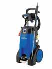 MC 3C - Compact mobile cold water Compact cold water high pressure washer with external FoamSprayer detergent system Powered by a 2800 rpm high-quality motor pump Brass pump head and three stainless