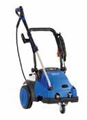 MC 5M PA-FA - Medium mobile cold water Innovative and versatile mid range cold water high pressure washers Tough and sturdy design with 30 mm steel frame Optimal storage and transport with foldable
