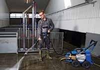 transport or food industries. The MC 8P is a machine with high water flow - quick to install, easy to move around and comfortable to use. Recommended avg.