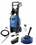C 130.1 - Compact A compact high pressure washer with 130 bar Reliable aluminium pump. Trolley for high mobility. Storage of gun, nozzle and foam sprayer.
