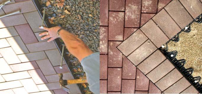 Permeable Installation Guide : VAST Support Center Bring stacks of pavers on the grids over to the starting point. Empty pavers off of grid and lay them in the desired pattern in the grids.