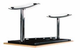 the table bases are available in a range of sizes