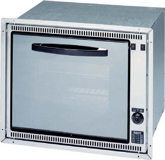 Overall dimensions uilt-in dimensions Weight Gas oven with grill 42675 1000 W 1300 W 530 x 430 x 415 mm 500 x 410 x 460 mm