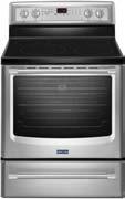 Maytag MER8800DS $999.00 $849.00 5 Radiant Elements 6.2 cu. ft. EvenAir Convection Oven Power Preheat Variable Broil AquaLift Cleaning Save $150.00 Located at our Fowler St.