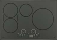 00 5 Bridge Zone Options Boost Mode Pan Sensing, Melt Setting Independent Timer Indicators and Control Panel Lock Located at