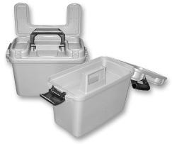 SUPPLIES TWO OUTSIDE TOOL HOLDERS COMES WITH 3 STORAGE TRAYS - 8258 (2) - 28258 (1) SIZE: 21" x 12.25" x 14.