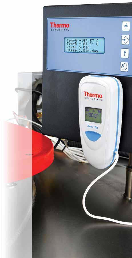 wireless, tireless with Thermo Scientific Smart-Vue wireless monitoring Smart-Vue protects the quality of your samples 24/7 by continuously monitoring equipment conditions and will remotely notify