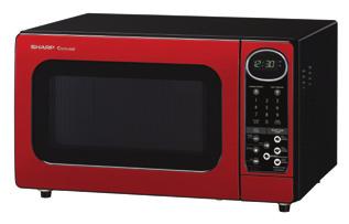 R330JS Midsize Microwave Oven 1,100W output power 320mm turntable 4 Instant Action Cook menus 4 Easy Defrost 3 Express Defrost 4 Instant Action Reheat menus Backlit 4 digit LCD display Instant