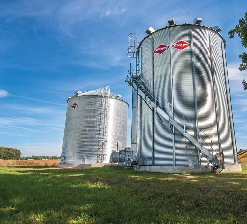 Setting the industry standard for grain drying & storage systems. EZee-Dry by Stormor: The original time-tested grain drying & storage system made even better.