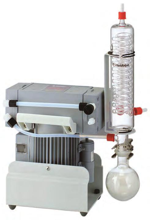 Valve regulated vacuum pumps Designed for all Laborota rotary evaporators RPM regulated vacuum pumps Designed for all Laborota control Rotavac valve control Two-stage diaphragm pump made from